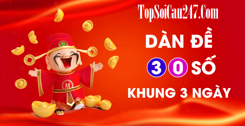 nuôi dàn đề 30 số khung 3 ngày